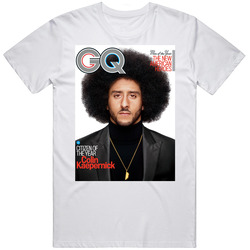 Colin Kaepernick Citizen Of The Year 2017 Gq Magazine Cover Unisex Size Large T Shirt Colin Kaepernick Citizen Of The Year 2017 Gq Magazine Cover Unisex Size Large T Shirt