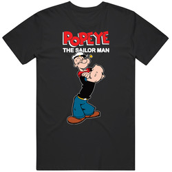 Popeye The Sailor Man 2 Unisex Size Large T Shirt Popeye The Sailor Man 2 Unisex Size Large T Shirt