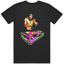 Dj Bruce Lee Graphic Tee 100% Cotton Gildan Unisex Size Large T Shirt Dj Bruce Lee Graphic Tee 100% Cotton Gildan Unisex Size Large T Shirt
