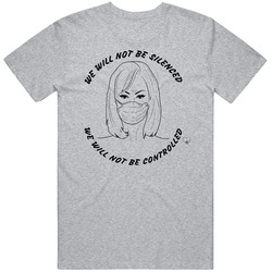 We Will Not Be Silenced Unisex Size Large T Shirt We Will Not Be Silenced Unisex Size Large T Shirt