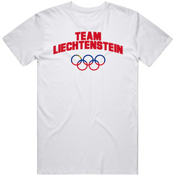 Team Liechtenstein Winter Olympics Pyeongchang 2018 Unisex Size Large T Shirt Team Liechtenstein Winter Olympics Pyeongchang 2018 Unisex Size Large T Shirt