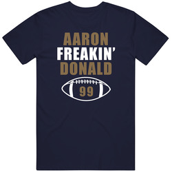 Aaron Freakin' Donald Football Sports Unisex Size Large T Shirt Aaron Freakin' Donald Football Sports Unisex Size Large T Shirt