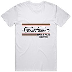 Stranger Things Steve Hair Product Farrah Fawcett Unisex Size Large T Shirt Stranger Things Steve Hair Product Farrah Fawcett Unisex Size Large T Shirt