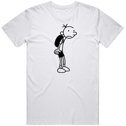 Diary Of A Wimpy Kid Greg Heffley Dark Unisex Size Large T Shirt Diary Of A Wimpy Kid Greg Heffley Dark Unisex Size Large T Shirt