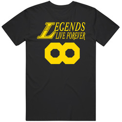 Legends Live Forever 8 24 Kobe Bryant La Lakers Basketball Unisex Size Large T Shirt Legends Live Forever 8 24 Kobe Bryant La Lakers Basketball Unisex Size Large T Shirt