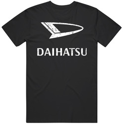 Daihatsu Automobile Car Truck Motorcycle Auto Parts Cool Distressed Style Brand Logo Emblem White Font Unisex Size Large T Shirt Daihatsu Automobile Car Truck Motorcycle Auto Parts Cool Distressed Style Brand Logo Emblem White Font Unisex Size Large T Shirt