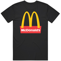 Mcdonalds Logo Gift T Shirt For Mcdonalds Lover Unisex Size Large T Shirt
