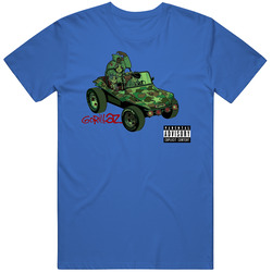 New Hot Gorillaz Jeep Style Unisex Size Large T Shirt New Hot Gorillaz Jeep Style Unisex Size Large T Shirt
