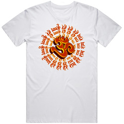 Om Mahamantra Unisex Size Large T Shirt Om Mahamantra Unisex Size Large T Shirt