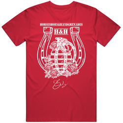Horse Shoes& Hand Grenades Z.way #4 V.2 Unisex Size Large T Shirt