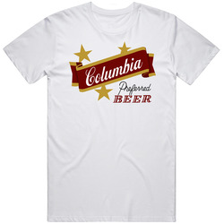 Columbia Preferred Beer Pennsylvania Vintage Label Beer Lovers Unisex Size Large T Shirt Columbia Preferred Beer Pennsylvania Vintage Label Beer Lovers Unisex Size Large T Shirt