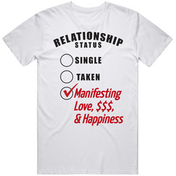 Manifesting Unisex Size Large T Shirt Manifesting Unisex Size Large T Shirt