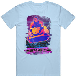 James Garretson Eye Of The Tiger King Jet Ski 80s Unisex Size Large T Shirt James Garretson Eye Of The Tiger King Jet Ski 80s Unisex Size Large T Shirt