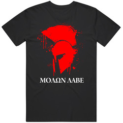 Molon Labe 2 Black Unisex Size Large T Shirt Molon Labe 2 Black Unisex Size Large T Shirt