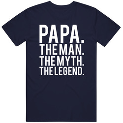 Papa The Man Unisex Size Large T Shirt Papa The Man Unisex Size Large T Shirt