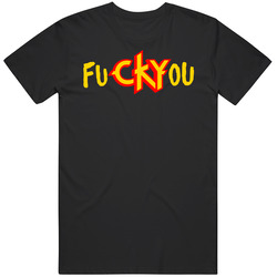 Tr Cky - Fuckyou 1 170915 A Unisex Size Large T Shirt Tr Cky - Fuckyou 1 170915 A Unisex Size Large T Shirt