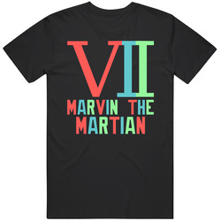 Marvin The Martian Retro 7 30th Anniversary Unisex Size Large T Shirt Marvin The Martian Retro 7 30th Anniversary Unisex Size Large T Shirt