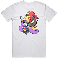League Of Legends - Lulu White Unisex Size Large T Shirt League Of Legends - Lulu White Unisex Size Large T Shirt