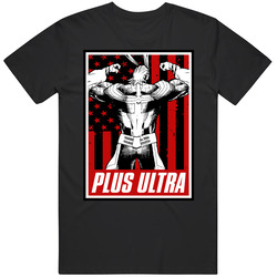 All Might Plus Ultra Usa Hitam Unisex Size Large T Shirt All Might Plus Ultra Usa Hitam Unisex Size Large T Shirt