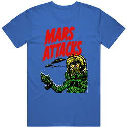 Mars Attacks Alien Pulp Unisex Size Large T Shirt Mars Attacks Alien Pulp Unisex Size Large T Shirt