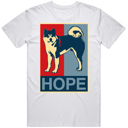 Akita Custom Dog Breed Hope Parody Unisex Size Large T Shirt Akita Custom Dog Breed Hope Parody Unisex Size Large T Shirt