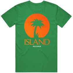 Island Records Unisex Size Large T Shirt Island Records Unisex Size Large T Shirt