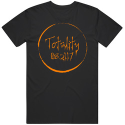 Totality Horror Orange Unisex Size Large T Shirt Totality Horror Orange Unisex Size Large T Shirt