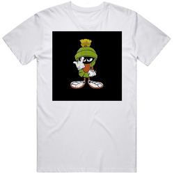 Marvin The Martian Middle Finger Flipping The Bird Looney Toons Holiday Ornament Unisex Size Large T Shirt Marvin The Martian Middle Finger Flipping The Bird Looney Toons Holiday Ornament Unisex Size Large T Shirt