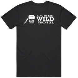 King Of The Wild Frontier - Davy Crockett Unisex Size Large T Shirt King Of The Wild Frontier - Davy Crockett Unisex Size Large T Shirt