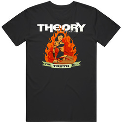 T-shirt Theory Of A Deadman The Truth Is Logo Womens Ladies Tee Sz S To 2xl Unisex Size Large T Shirt T-shirt Theory Of A Deadman The Truth Is Logo Womens Ladies Tee Sz S To 2xl Unisex Size Large T Shirt
