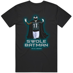 Aj Brown 11 Swole Batman Unisex Size Large T Shirt Aj Brown 11 Swole Batman Unisex Size Large T Shirt
