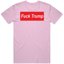 Fuck Donald Trump Inspired Man Light Pink Unisex Size Large T Shirt Fuck Donald Trump Inspired Man Light Pink Unisex Size Large T Shirt