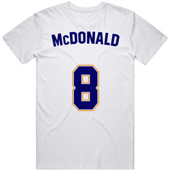 Mcdonald 8 Classic Large Property Of East York Jersey Back Unisex Size Large T Shirt Mcdonald 8 Classic Large Property Of East York Jersey Back Unisex Size Large T Shirt