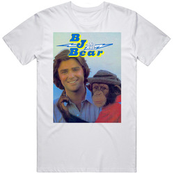 B J And The Bear Vintage 70s Popular Cop Show Tv Fan Unisex Size Large T Shirt B J And The Bear Vintage 70s Popular Cop Show Tv Fan Unisex Size Large T Shirt