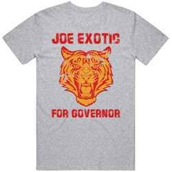 Joe Exotic For Governor Varcity Look Unisex Size Large T Shirt Joe Exotic For Governor Varcity Look Unisex Size Large T Shirt