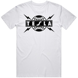 Tesla Simplicity Rock Band Logo Unisex Size Large T Shirt Tesla Simplicity Rock Band Logo Unisex Size Large T Shirt