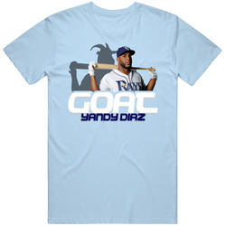 Yandy Diaz Goat Greatest Of All Time Baseball Player Fan Unisex T Shirt Yandy Diaz Goat Greatest Of All Time Baseball Player Fan Unisex T Shirt