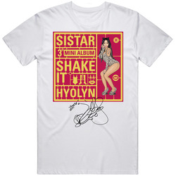 SISTAR Shake It HYORIN Ver. Graphic T-SHIRT TEE KPOP K-POP cd dvd album Unisex T Shirt SISTAR Shake It HYORIN Ver. Graphic T-SHIRT TEE KPOP K-POP cd dvd album Unisex T Shirt