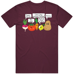 Vegans Are Evil Eat Meat Funny Anti Vegetarian Unisex T Shirt Vegans Are Evil Eat Meat Funny Anti Vegetarian Unisex T Shirt