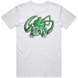 Pokemon - Bulbasaur - White Unisex T Shirt Pokemon - Bulbasaur - White Unisex T Shirt