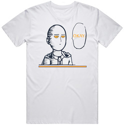 One Punch Man Saitama Ok T Shirt Xsm-6xl Inspired Anime Otaku Manga Unisex T Shirt One Punch Man Saitama Ok T Shirt Xsm-6xl Inspired Anime Otaku Manga Unisex T Shirt
