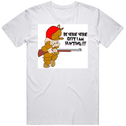 Elmer Fudd Hunting Be Very Very Quiet Looney Tunes Unisex T Shirt Elmer Fudd Hunting Be Very Very Quiet Looney Tunes Unisex T Shirt