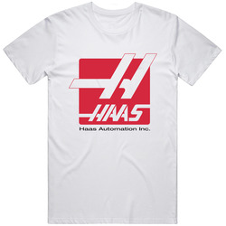New White T-Shirt Haas Automation F1 Racing Team Logo Size S-3XL Unisex T Shirt New White T-Shirt Haas Automation F1 Racing Team Logo Size S-3XL Unisex T Shirt