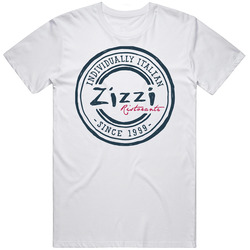 Zizzi Restaurant Italian Unisex T Shirt Zizzi Restaurant Italian Unisex T Shirt