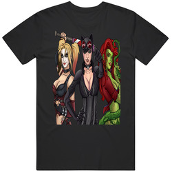 Gotham City Sirens T Shirt - Unisex Fit Unisex T Shirt Gotham City Sirens T Shirt - Unisex Fit Unisex T Shirt