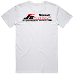 J's Racing Automobile Car Truck Motorcycle Auto Parts Cool Distressed Style Brand Logo Emblem Unisex T Shirt J's Racing Automobile Car Truck Motorcycle Auto Parts Cool Distressed Style Brand Logo Emblem Unisex T Shirt