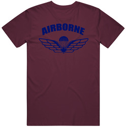 Airborne Canadian Army Parachute Wings Veterans Unisex T Shirt Airborne Canadian Army Parachute Wings Veterans Unisex T Shirt