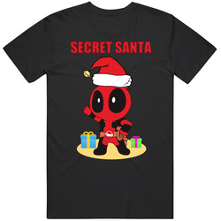Deadpool Christmas Edition T Shirt My Secret Santa Movie Jennie Garth Unisex T Shirt Deadpool Christmas Edition T Shirt My Secret Santa Movie Jennie Garth Unisex T Shirt