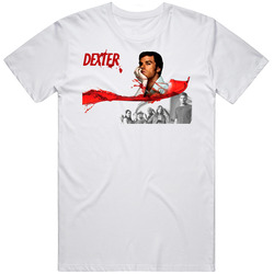 New Dexter Morgan Serial Killer Tv Show White Unisex T Shirt New Dexter Morgan Serial Killer Tv Show White Unisex T Shirt