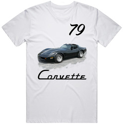 79 Chverolet Corvette Stingray Classic Retro Unisex T Shirt 79 Chverolet Corvette Stingray Classic Retro Unisex T Shirt